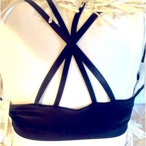 💯NWT STUNNING BLACK SPOTS BRA BY GOTTEX SZ LARGE 🤩